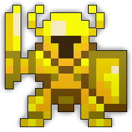 Golden Oryx Effigy