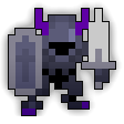 Purple (Right) Stone Guardian