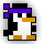 Purple Karate Penguin
